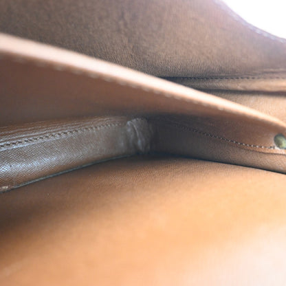 Louis Vuitton Cartouchiere Handbag Monogram Canvas, BROWN, LEATHER, Shoulder bag