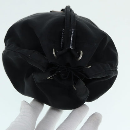 Prada Travel Pouch Tessuto, BLACK, NYLON, Travel bag