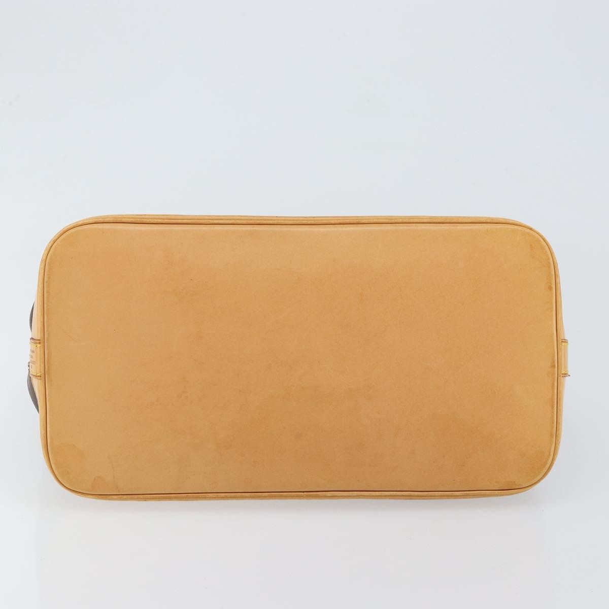 Louis Vuitton Alma Handbag Monogram Canvas, BROWN, CANVAS, Handbag