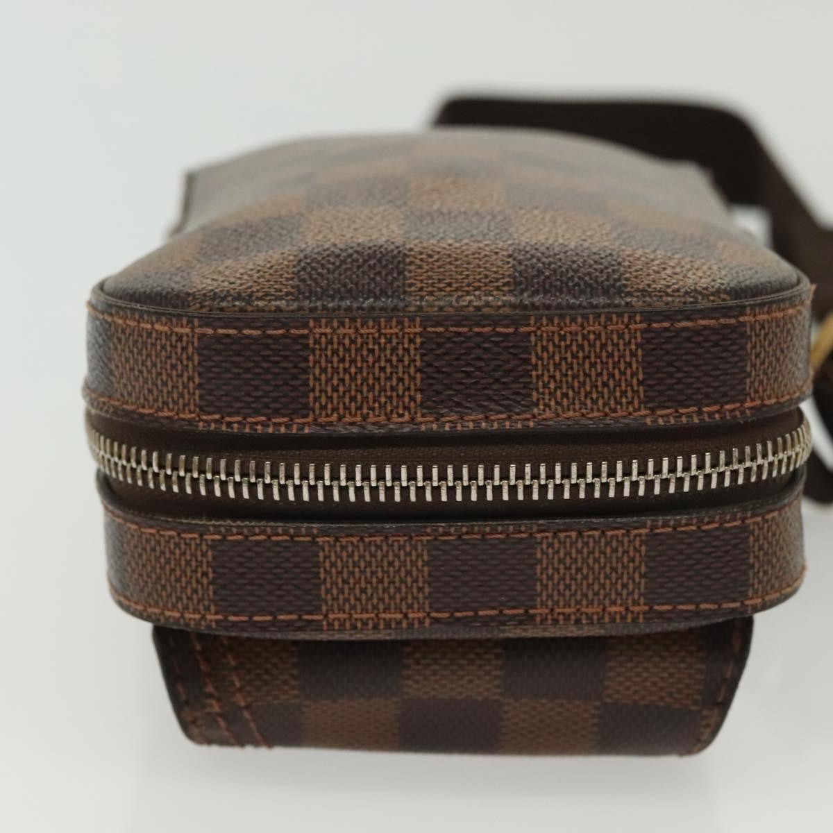 Louis Vuitton Geronimos Waist Bag Damier, BROWN, CANVAS, Shoulder bag