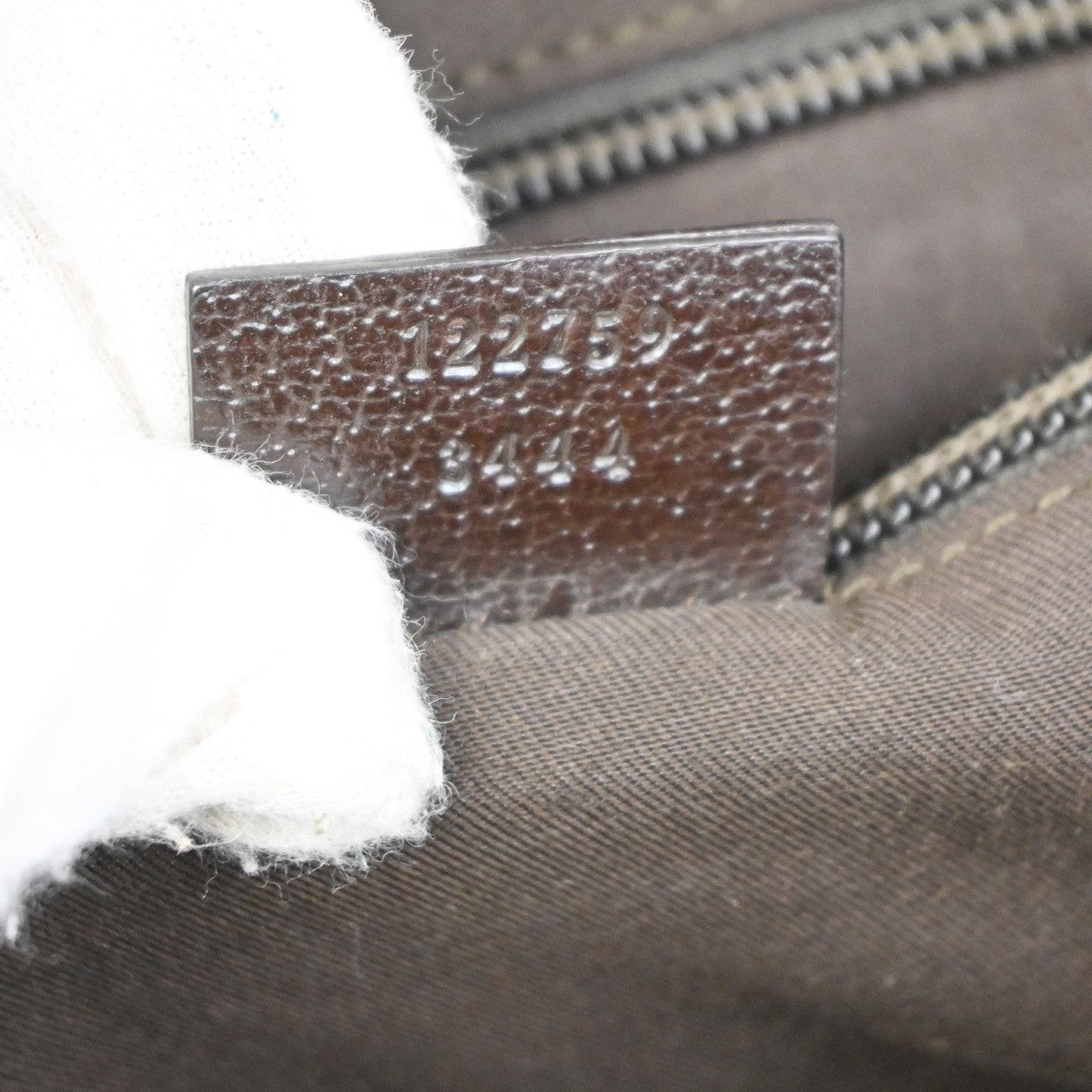 Gucci Vintage Front Pocket Flat Messenger GG Canvas, BEIGE, CANVAS, Shoulder bag