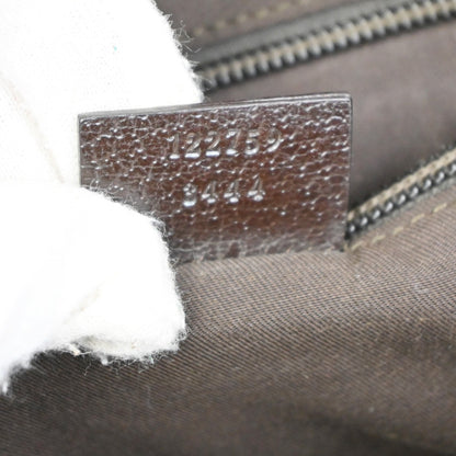 Gucci Vintage Front Pocket Flat Messenger GG Canvas, BEIGE, CANVAS, Shoulder bag