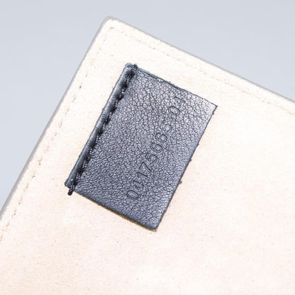 Chloe Faye Shoulder Bag Leather and Suede, BLACK, SUEDE, Shoulder bag