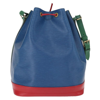 Louis Vuitton Tricolor Noe Handbag Epi Leather, BLUE, LEATHER, Shoulder bag