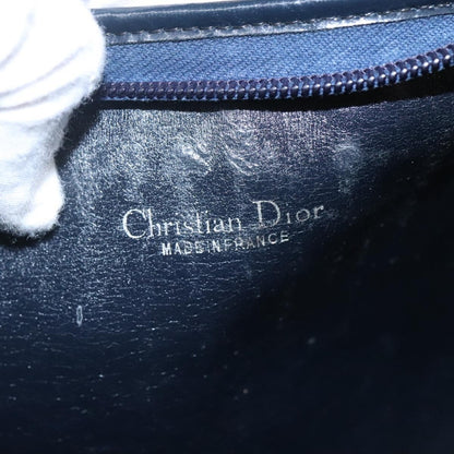Christian Dior Vintage CD trotter Shoulder bag Canvas, NAVY, CANVAS, Shoulder bag