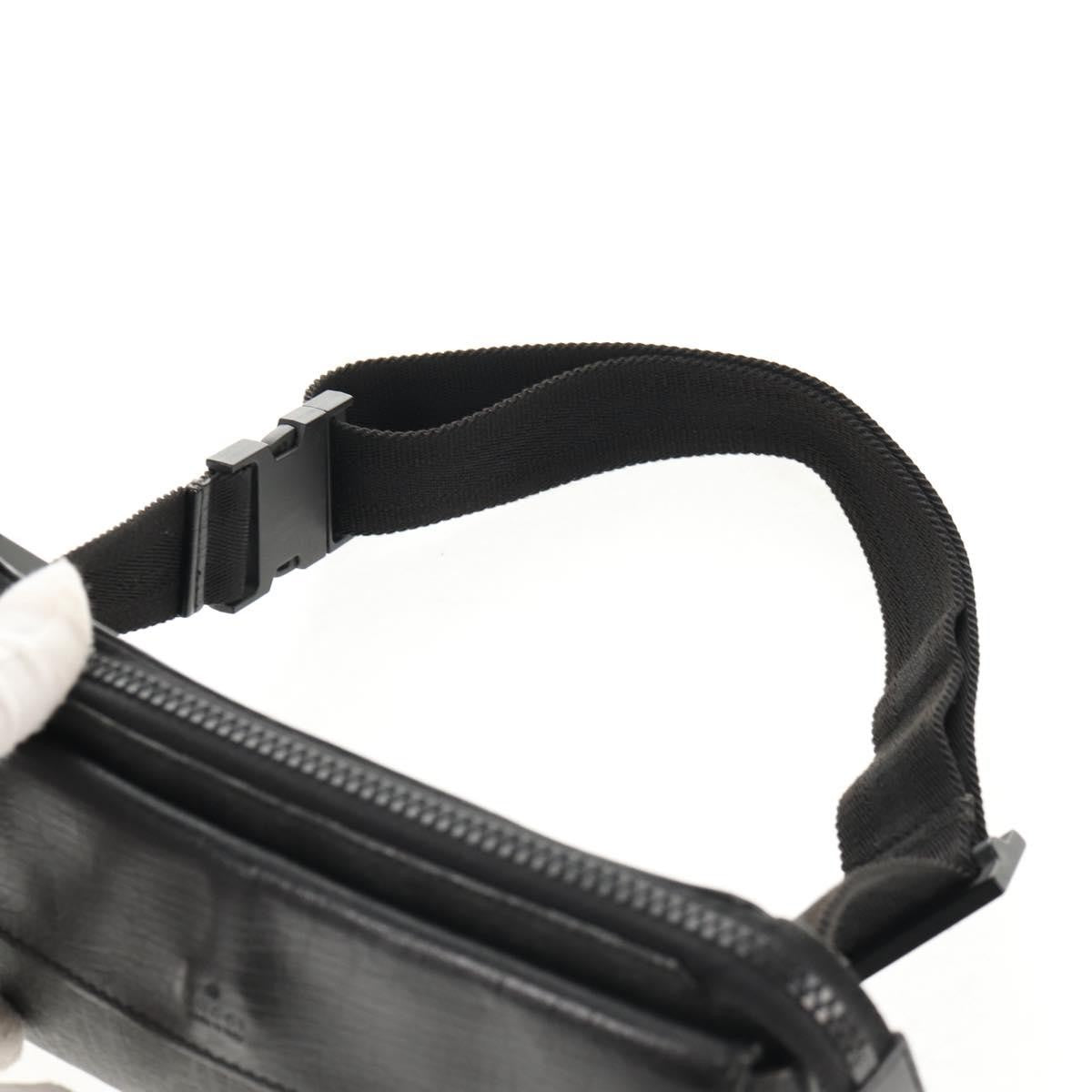 Gucci Waist Bag GG Coated Canvas, BLACK, CANVAS, Shoulder bag