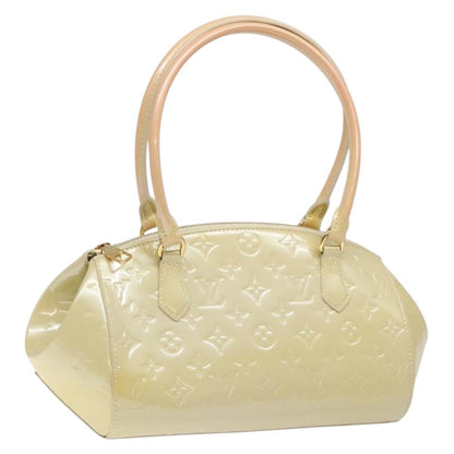 Louis Vuitton Sherwood Handbag Monogram Vernis, BEIGE, PATENT_LEATHER, Handbag