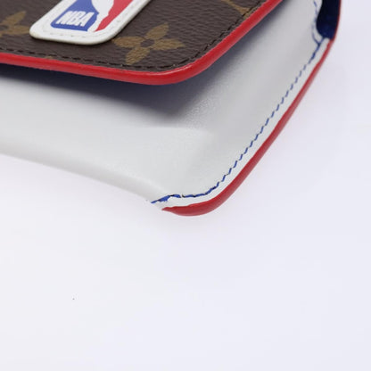 Louis Vuitton Nba Woody Glasses Case Monogram Canvas with Leather, MULTICOLOUR, CANVAS, Sunglasse