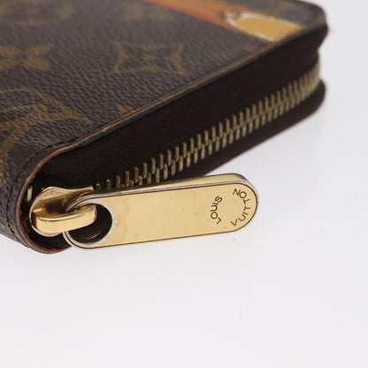 Louis Vuitton Zippy wallet Canvas, BROWN, CANVAS, Wallets