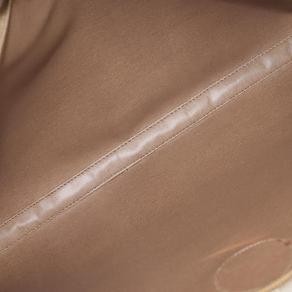 Christian Dior Vintage Honeycomb Handbag Canvas Leather, BEIGE, CANVAS, Handbag