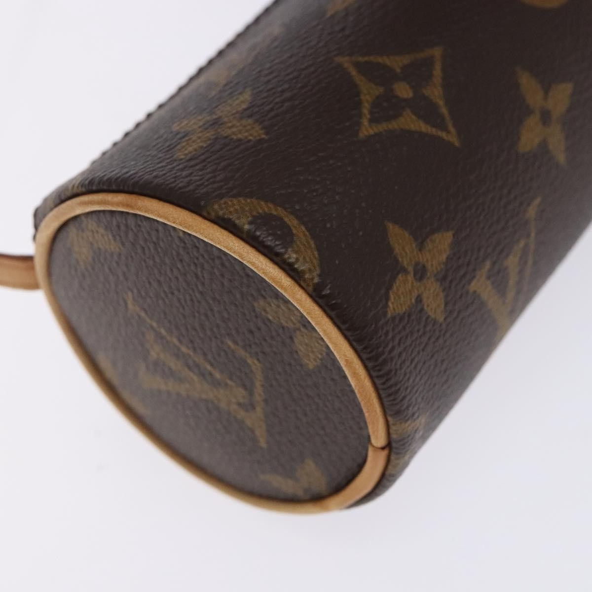 Louis Vuitton Papillon Pochette Monogram Canvas, BROWN, CANVAS, Handbag