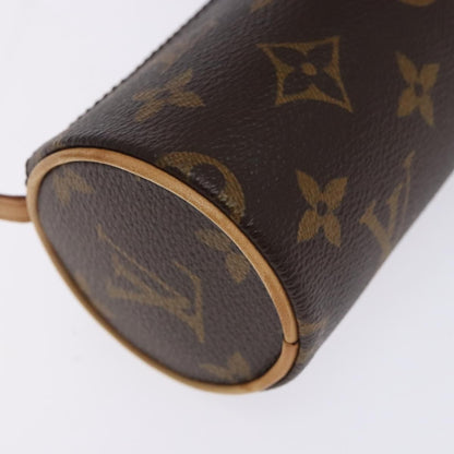 Louis Vuitton Papillon Pochette Monogram Canvas, BROWN, CANVAS, Handbag