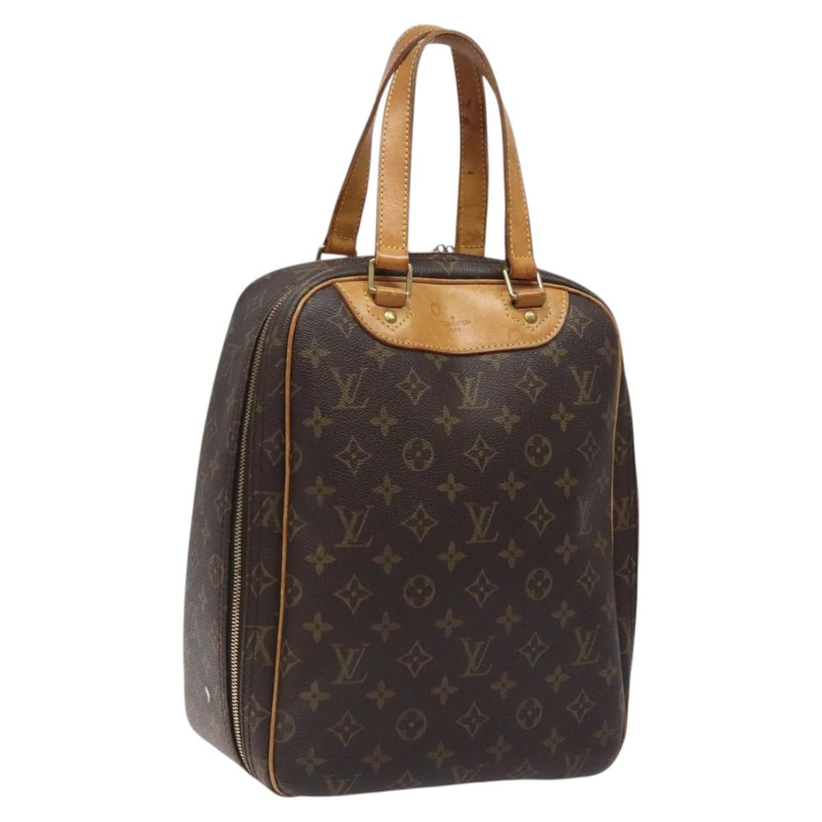 Louis Vuitton Excursion Handbag Monogram Canvas, BROWN, CANVAS, Handbag
