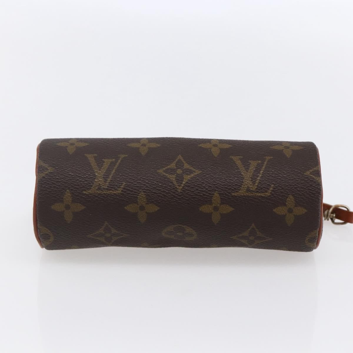 Louis Vuitton Papillon Pochette Monogram Canvas, BROWN, CANVAS, Clutche & pouche