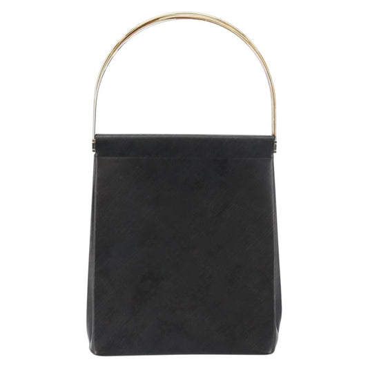 cartier Trinity Hand bag Leather, BLACK, LEATHER, Handbag