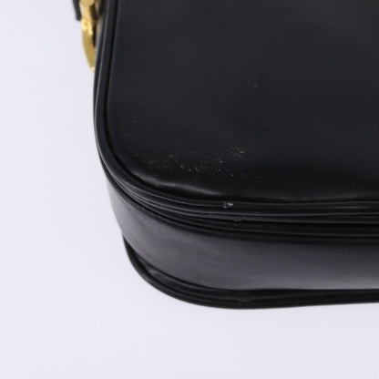 Celine Horse Carriage Shoulder bag Leather, BLACK, LEATHER, Shoulder bag