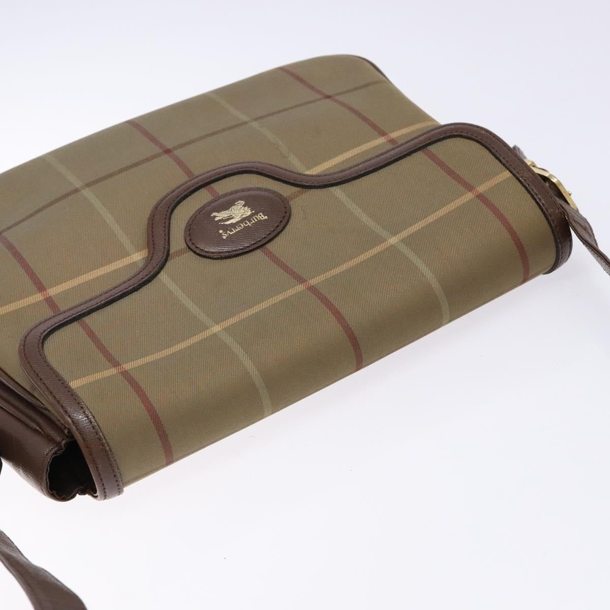 Burberry Nova check Shoulder bag Canvas, BEIGE, CANVAS, Shoulder bag