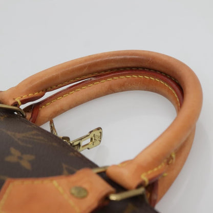 Louis Vuitton Alma Handbag Monogram Canvas, BROWN, CANVAS, Handbag