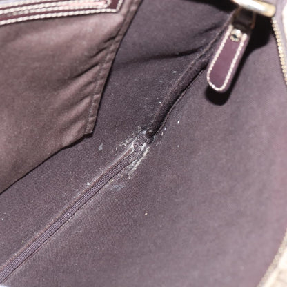 Gucci Zip Top Messenger Bag GG Coated Canvas, BEIGE, CANVAS, Shoulder bag