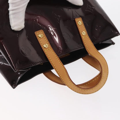 Louis Vuitton Reade Handbag Monogram Vernis, BURGUNDY, PATENT_LEATHER, Handbag