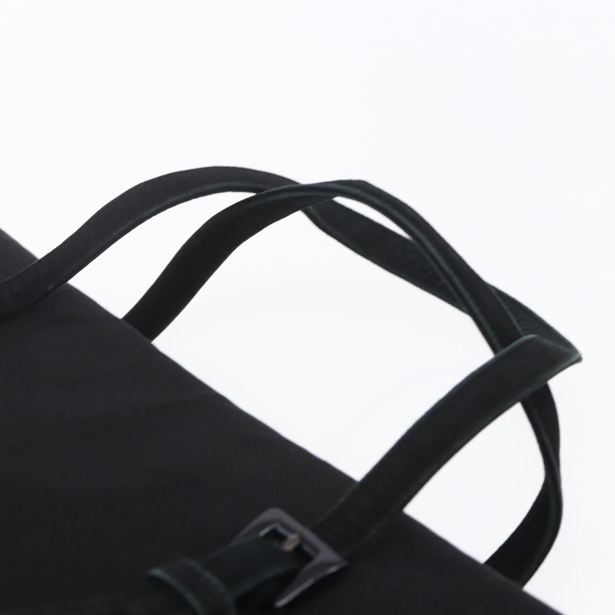 Prada Vintage Handbag Cotton, BLACK, COTTON, Handbag