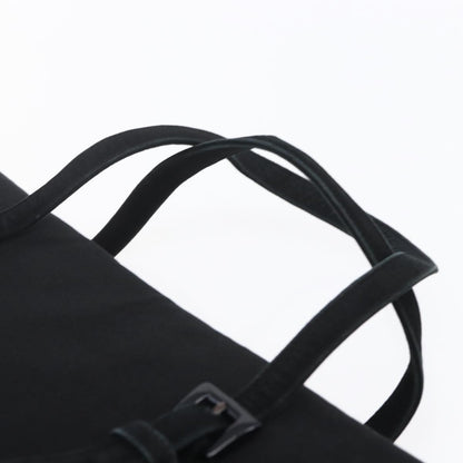 Prada Vintage Handbag Cotton, BLACK, COTTON, Handbag