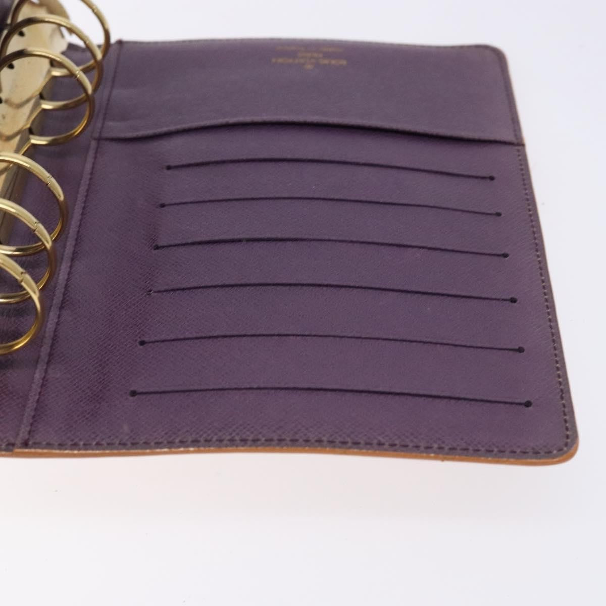 Louis Vuitton Agenda Cover Epi Leather, YELLOW, LEATHER, Wallets