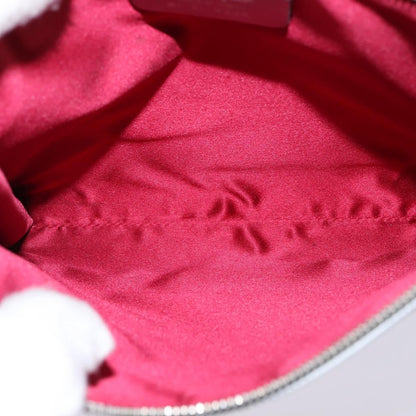 Salvatore Ferragamo Gancini Shoulder Bag Leather, SILVER, LEATHER, Shoulder bag