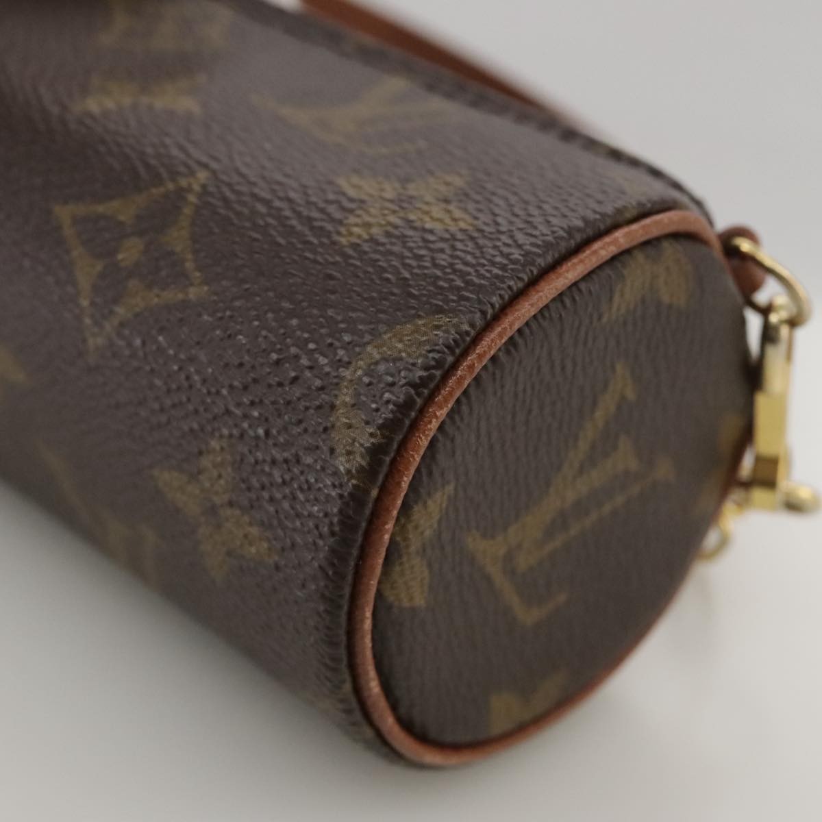 Louis Vuitton Papillon Pochette Monogram Canvas, BROWN, CANVAS, Clutche & pouche