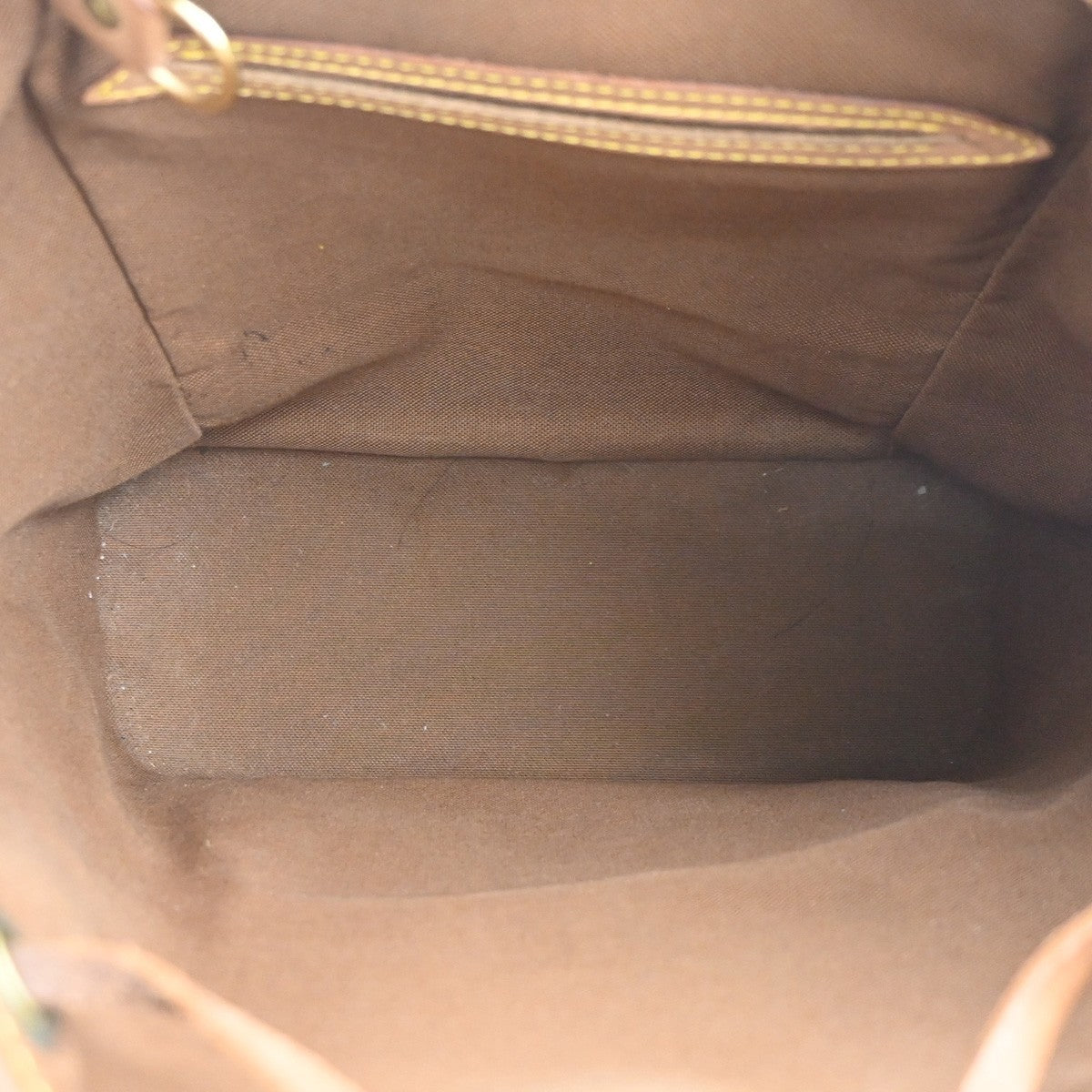 Louis Vuitton Montsouris Backpack Monogram Canvas, BROWN, LEATHER, Backpack