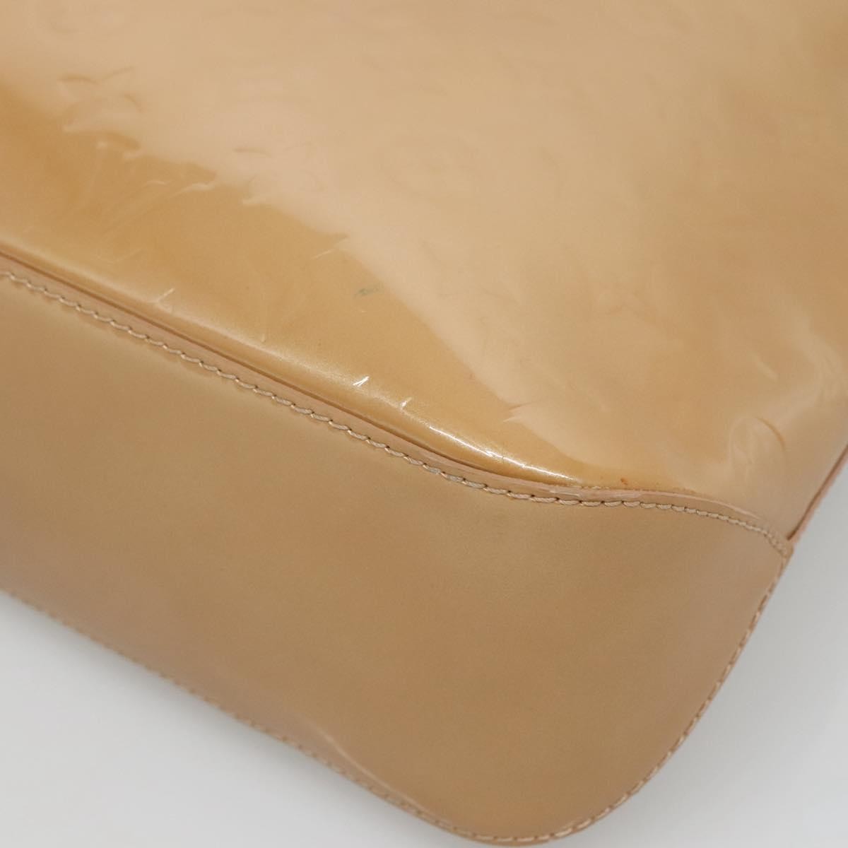 Louis Vuitton Brentwood Handbag Monogram Vernis, BROWN, PATENT_LEATHER, Shoulder bag