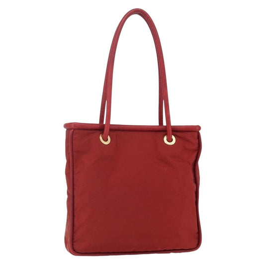 Celine Tote bag Nylon, RED, NYLON, Tote bag