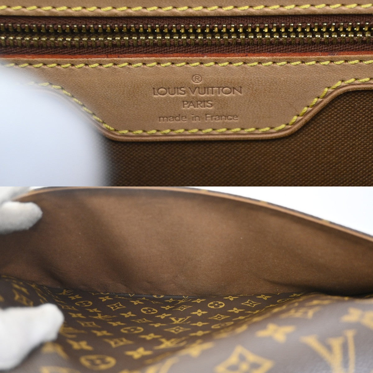 Louis Vuitton Sac Gibeciere Messenger Bag Monogram Canvas, BROWN, CANVAS, Shoulder bag