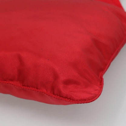 Prada Flat Messenger Bag Tessuto, Red, Nylon, Shoulder Bag
