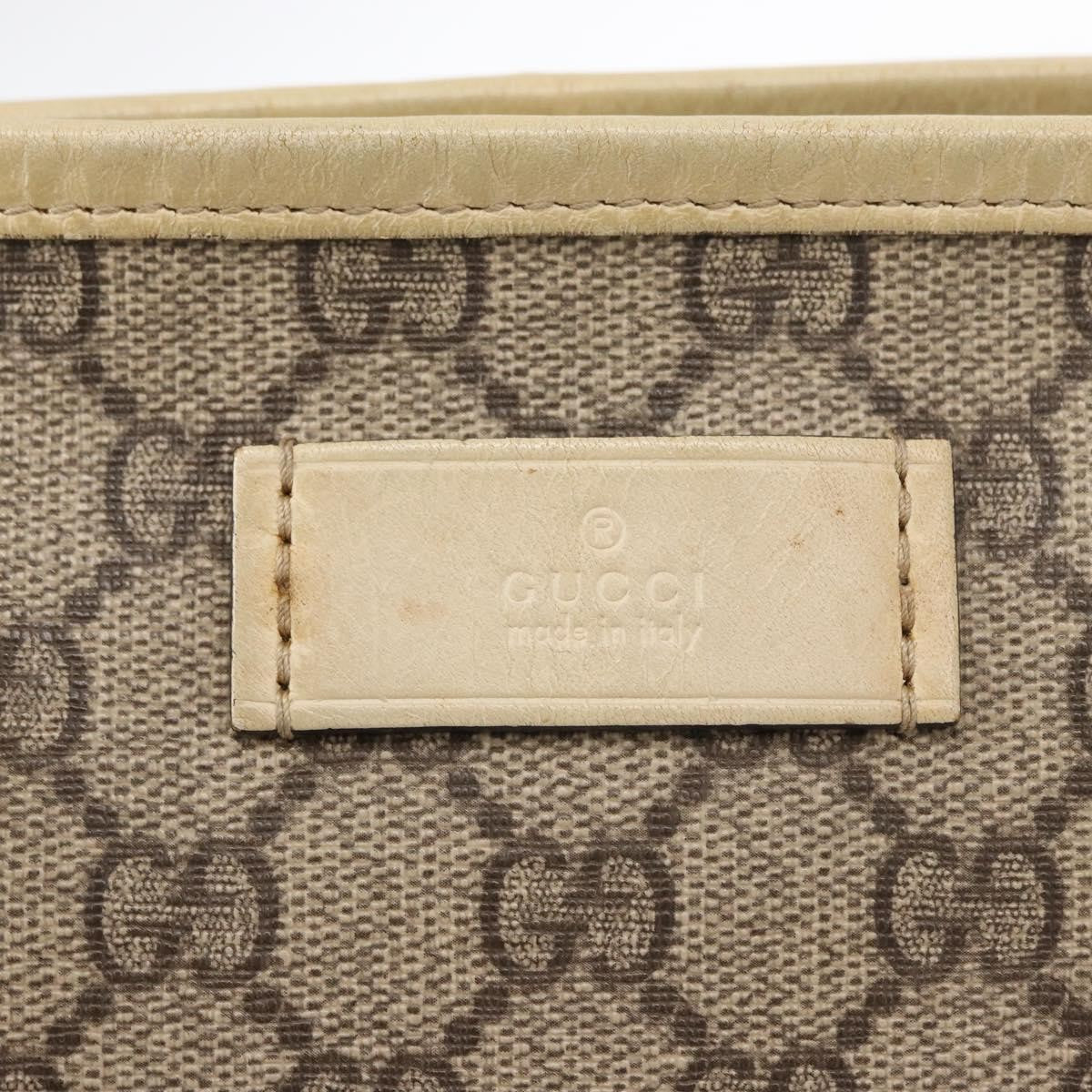 Gucci Vintage Open Tote GG Canvas, BEIGE, CANVAS, Tote bag