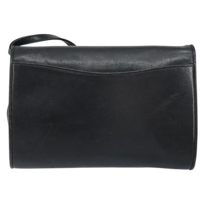 Gucci Vintage Shoulder Bag Leather, BLACK, LEATHER, Shoulder bag