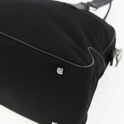 Salvatore Ferragamo Vintage Handbag Nylon, Black, Nylon, Handbag