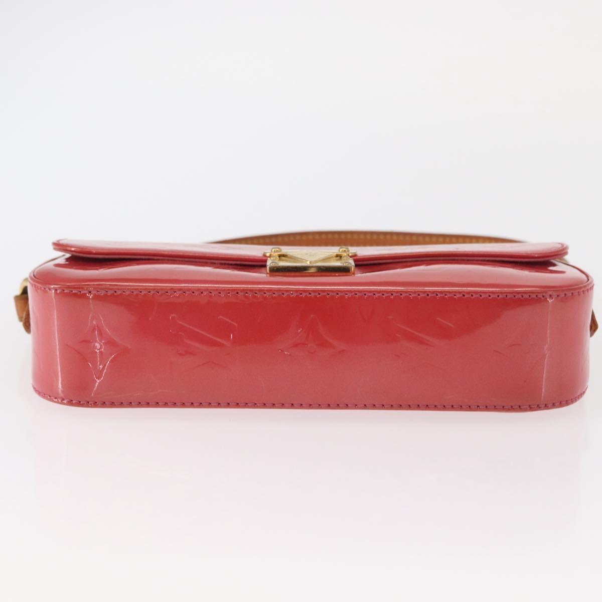 Louis Vuitton Malibu Street Handbag Monogram Vernis, RED, PATENT_LEATHER, Clutche & pouche