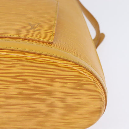Louis Vuitton Gobelins Backpack Epi Leather, YELLOW, LEATHER, Backpack
