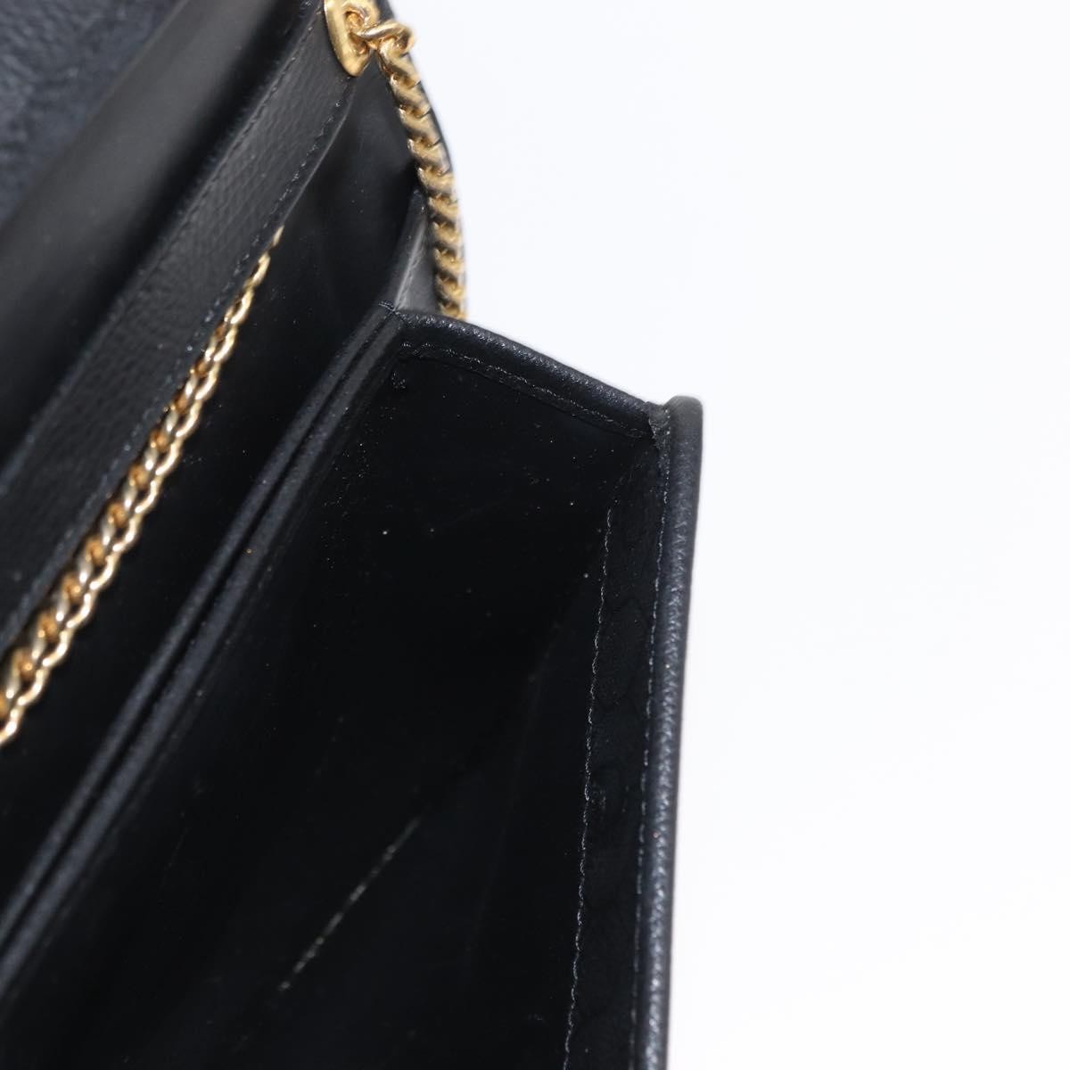 Christian Dior Vintage Shoulder Bag Leather, Black, Leather, Shoulder Bag
