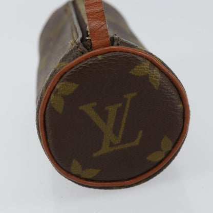 Louis Vuitton Papillon Pochette Monogram Canvas, BROWN, CANVAS, Clutche & pouche
