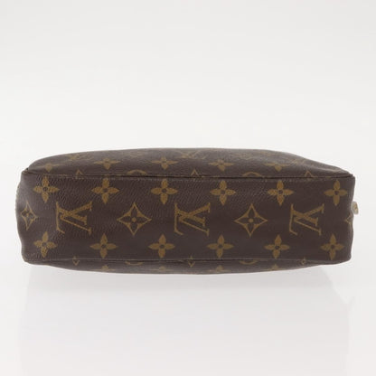 Louis Vuitton Trousse Toiletry Pouch Monogram Canvas, BROWN, CANVAS, Toiletry Case