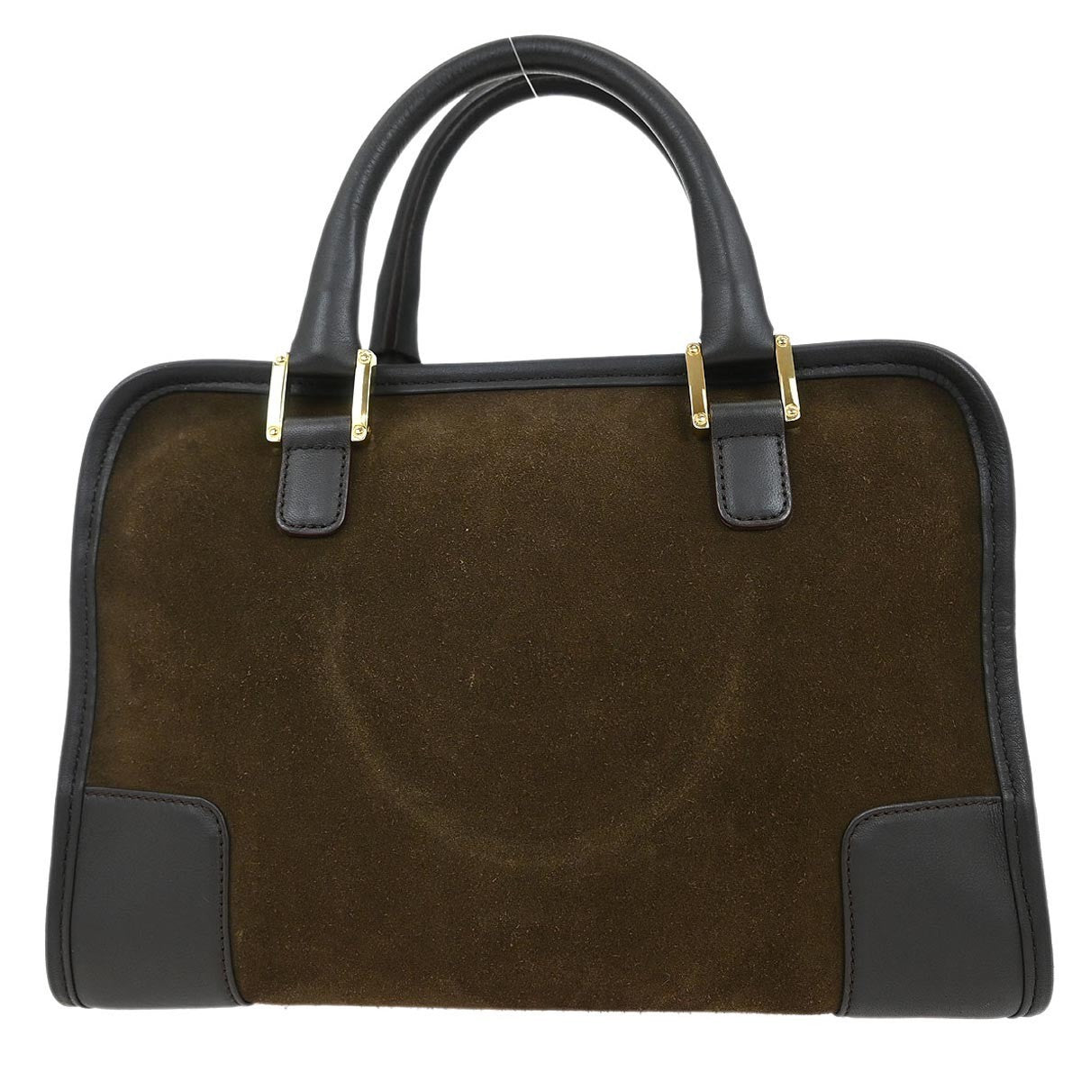 Loewe Amazona Bag Suede, BROWN, SUEDE, Handbag