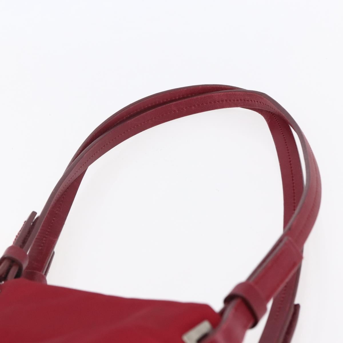 Prada Vintage Tote Tessuto, RED, NYLON, Tote bag