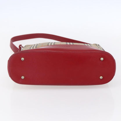 Burberry Nova check Shoulder bag Canvas, BEIGE, CANVAS, Shoulder bag