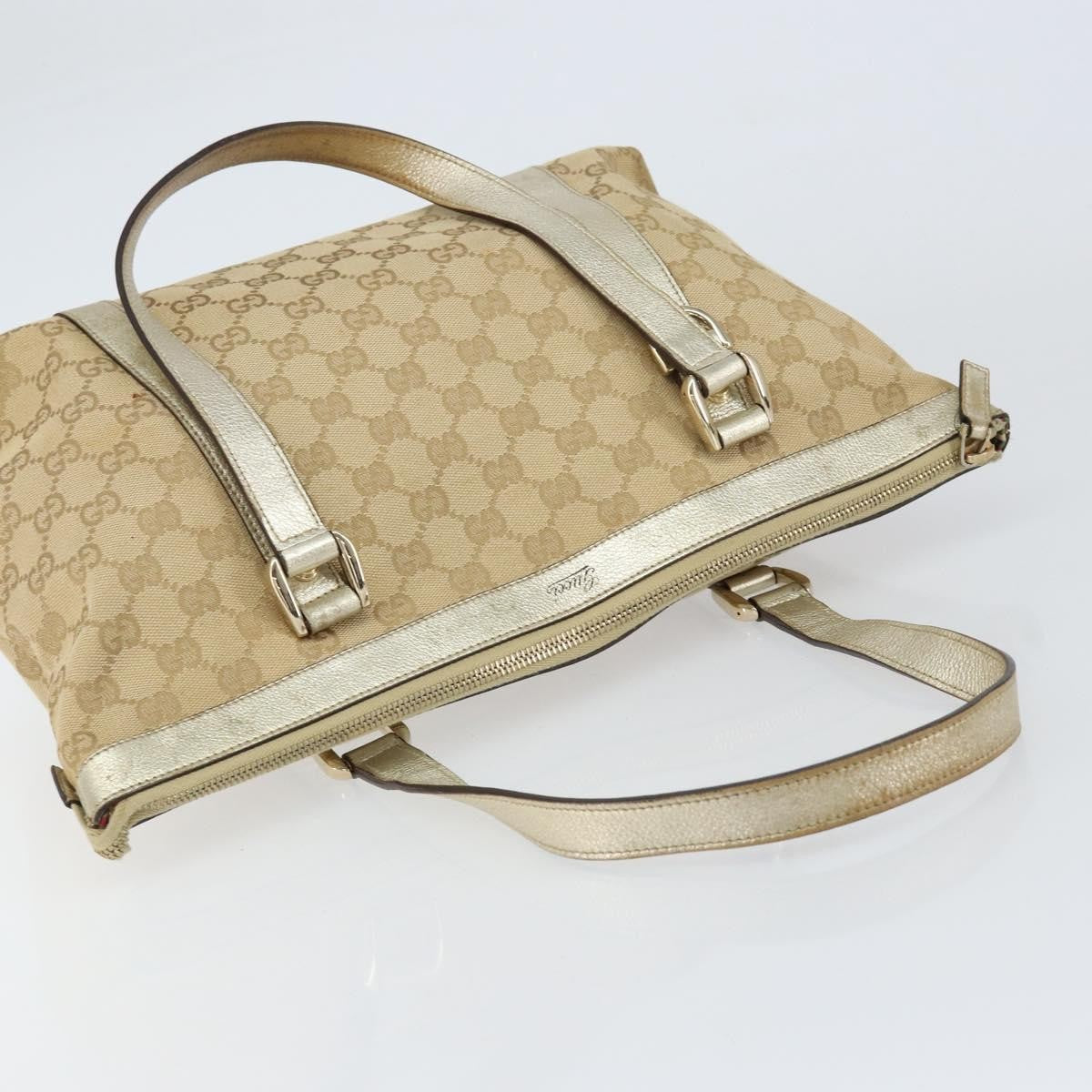 Gucci Abbey Tote GG Canvas, BEIGE, CANVAS, Tote bag
