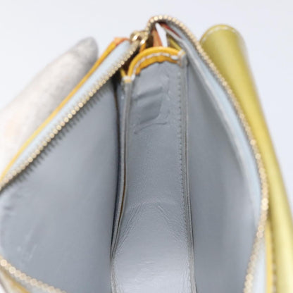 Louis Vuitton Mott Handbag Monogram Vernis, BEIGE, PATENT_LEATHER, Clutche & pouche