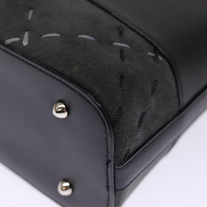 Burberry Vintage Shoulder Bag Leather, BLACK, LEATHER, Shoulder bag