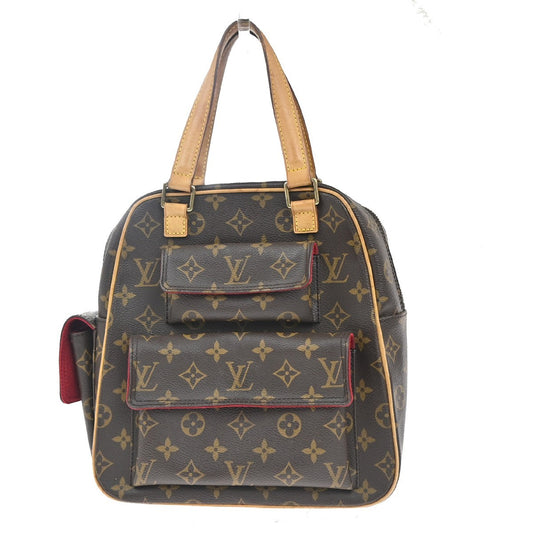 Louis Vuitton Excentri-Cite Handbag Monogram Canvas, BROWN, CANVAS, Handbag