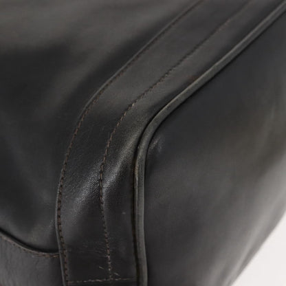 Gucci Vintage Drawstring Shoulder Bag Leather, BLACK, LEATHER, Shoulder bag